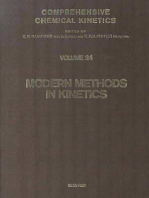 cover image of Modern Methods in Kinetics
